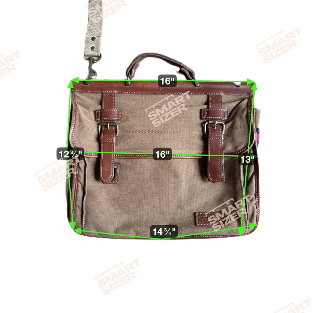 Tommy Hilfiger Workhorse Dowel Flap-Over Messenger Bag